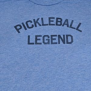 Pickleball Legend Blue Tee Large